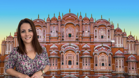 Índia com Andreia Machado
