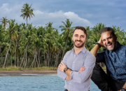 S&atilde;o Tom&eacute; com Voluntariado com Tito Elbling e Tiago Oliveira