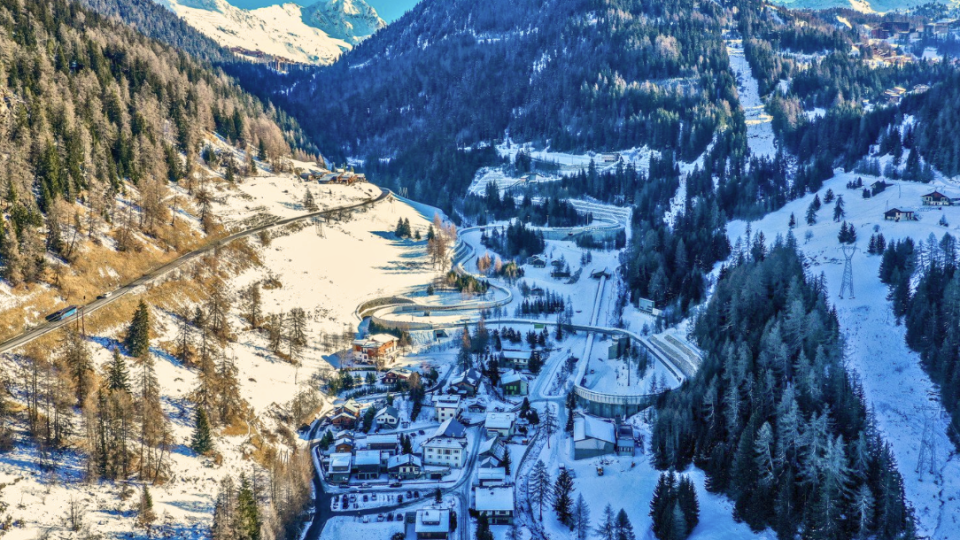 Em alta velocidade nos Alpes Franceses!