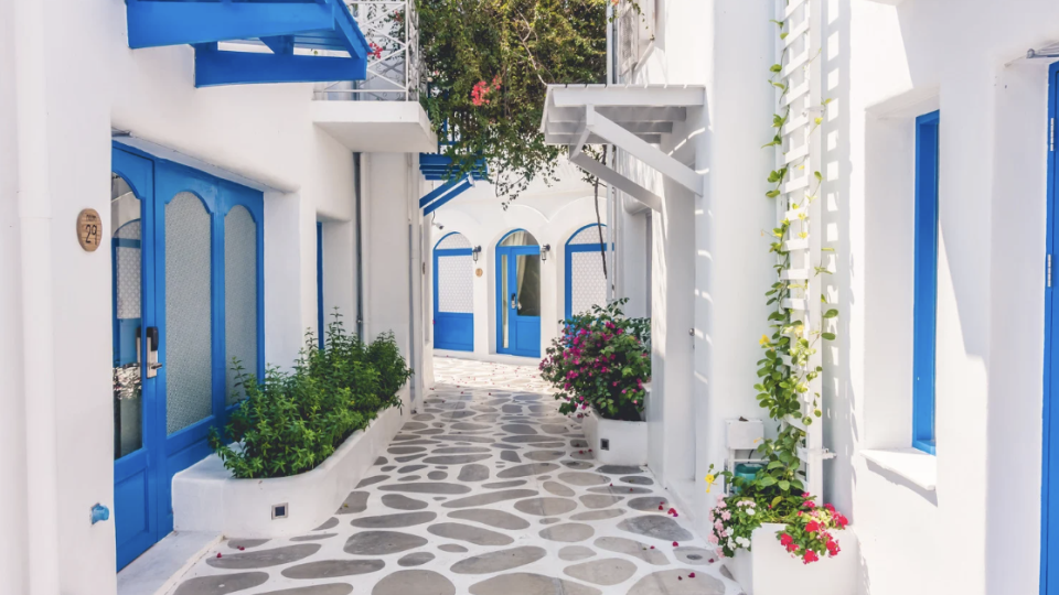 Romance no Paraíso Grego: Santorini!