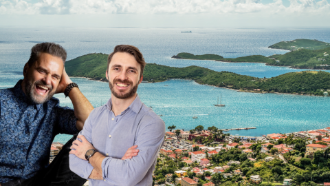 S&atilde;o Tom&eacute; e Pr&iacute;ncipe com Tito Elbling e Tiago Oliveira