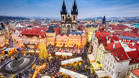 Mercados de Natal em Praga!