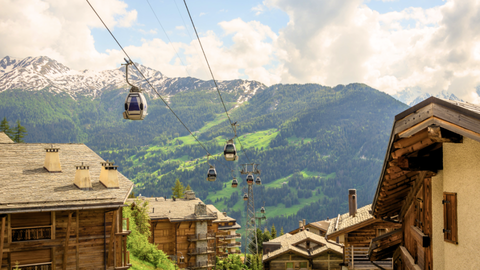 Alpes Suíços em Ação!